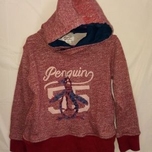 Girls hooded sweatshirt